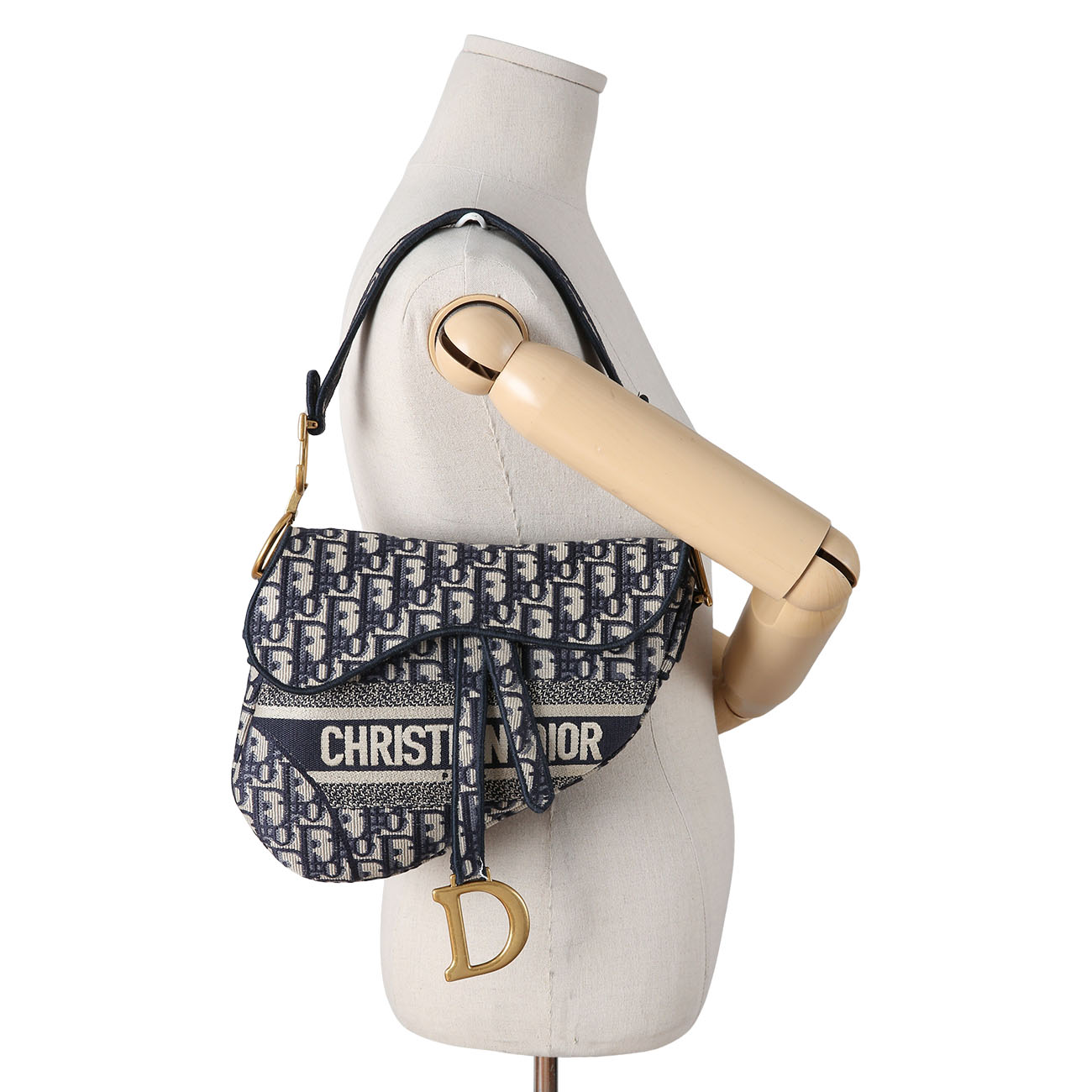 CHRISTIAN DIOR(USED)크리스찬디올 새들백 미듐 & 스트랩